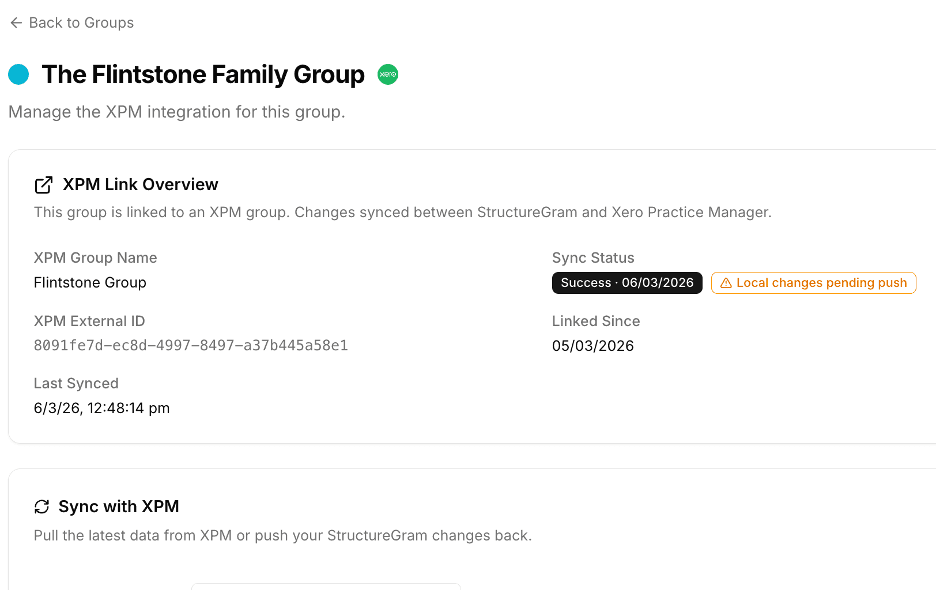 Xero Practice Manager integration