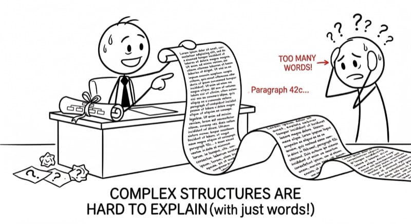 Complex trust structures are hard to explain