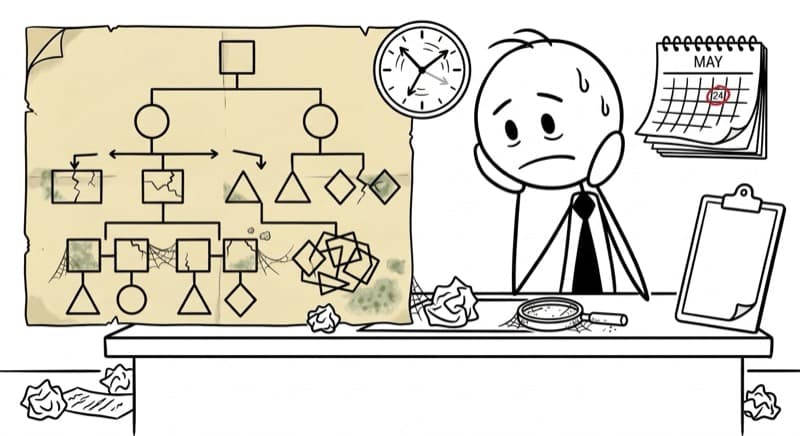 Diagrams go out of date quickly