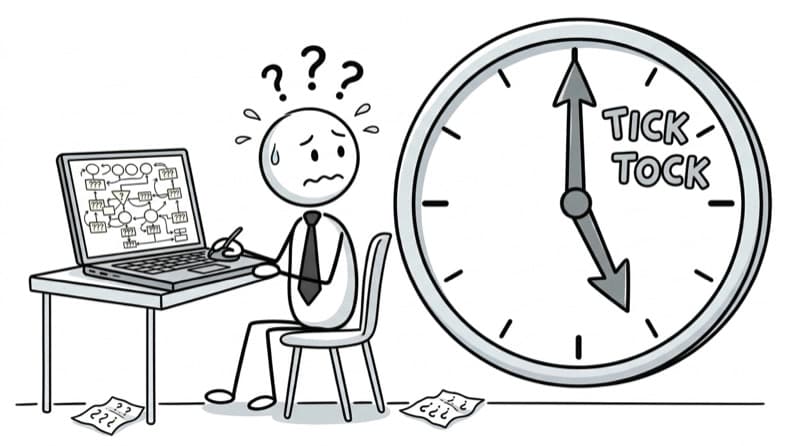 Group structures take too long to diagram